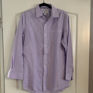 Amazon Essentials Men's Light Purple Dress Shirt